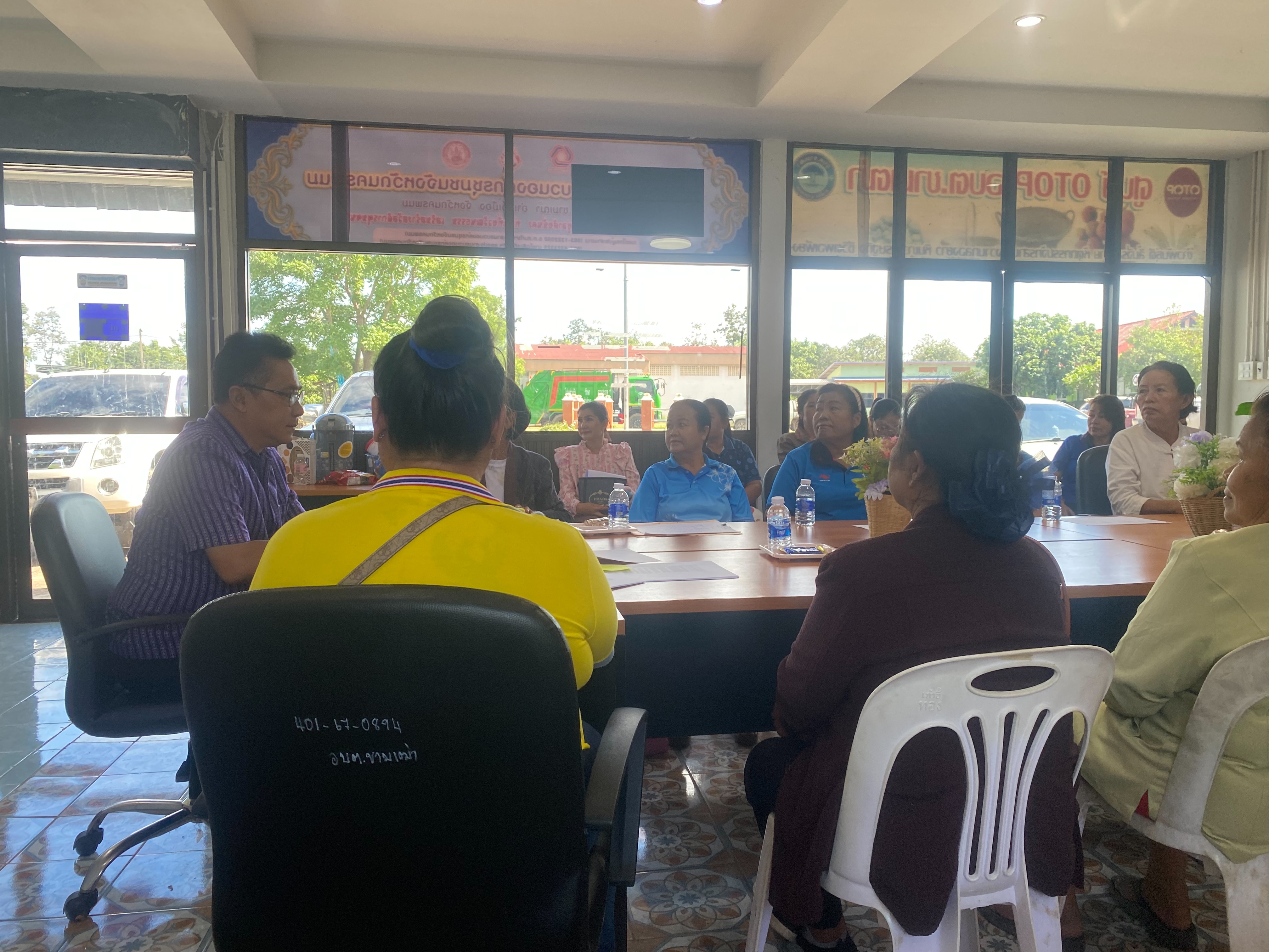 พช.เมืองนครพนม ประชุมคัดเลือกคณะกรรมการพัฒนาสตรีตำบล (กพสต.) ตำบลขามเฒ่า